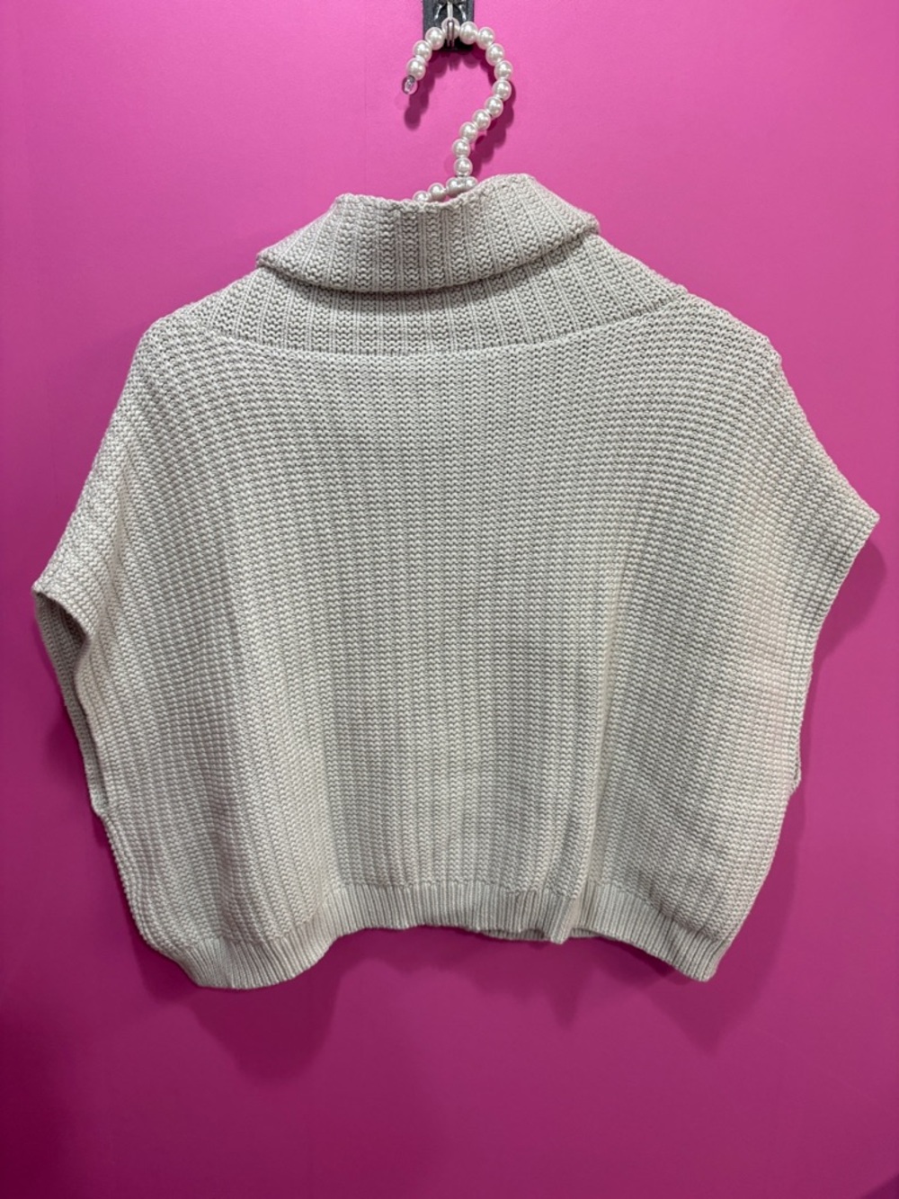 Free People Keep it Simple Cowl-Neck Sweater Grey - Picture 3 of 4